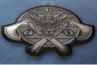 Viking Dragon and Axes Patch