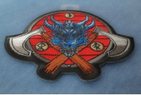 Viking Dragon and Axes Patch