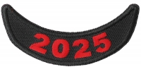 2025 Patch Lower Rocker Red