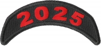 2025 Patch Upper Rocker Red