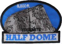 Yosemite Half Dome Patch