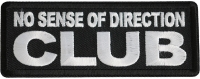 No Sense Of Direction Club Patch
