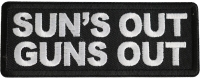 Sun's Out Guns Out Patch Sun's Out Guns Out Patch