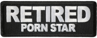 Retired Porn Star Patch Retired Porn Star Patch