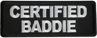 Certified Baddie Patch Certified Baddie Patch