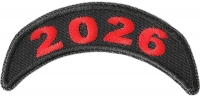 2026 Upper Rocker Red Year Patch