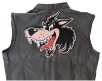 Cartoon Wolf Patch | Embroidered Patches
