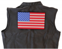 American Flag Large Reflective Patch | Embroidered Patches