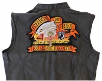 Freedom Isn't Free You Are Not Forgotten Eagle Large Patch | US Military Veteran Patches