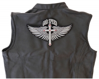 God Speed Patch Large | Embroidered Biker Patches