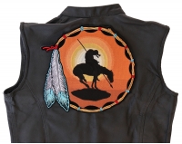 End Of The Trail Large Back Patch | Embroidered Patches