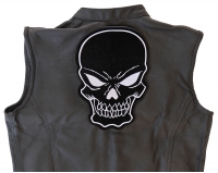 Black Skull Large Back Patch | Embroidered Patches