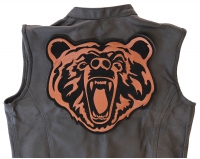 Large Brown Bear Patch | Embroidered Patches