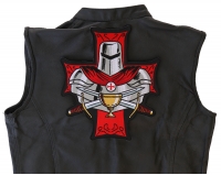 Templar Holy Grail Large Christian Back Patch