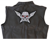 Robotic Skull Large Back Patch