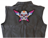 Robot Skull Colorful Large Back Patch