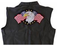 Star Spangled Banner Eagle Large Back Patch