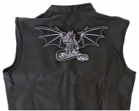 Large Dragon Patch with Skulls