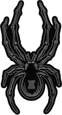 Patch aufbügler araña acuosos Red Spider Web Iron on Patch Patch 020