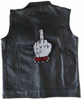Large Fuck You Finger Patch