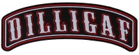Large Dilligaf Rocker Patch | Embroidered Patches