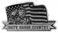 Duty Honor Country Pin