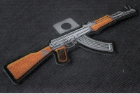 AK 47 Patch Right Assault Rifle Gun | Embroidered Patches