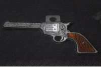 6 Shooter Pistol Patch Left Patch | Embroidered Patches