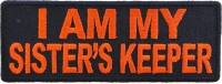 I am my Sister's Keeper Patch in Orange