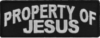 Property Of Jesus Christian Patch | Embroidered Patches