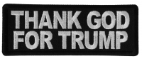 Thank God for Trump Patch Thank God for Trump Patch