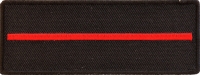 Thin Red Line Patch For Firefighters | Embroidered Patches