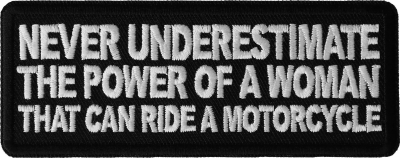  Spank Me It's The Only Way I Learn - Funny Iron on Patches for  Lady Motorcycle Riders, Bikers, Rockers