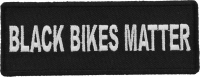 Black Bikes Matter Patch
