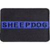 Thin Blue Line Sheepdog Patch For Law Enforcement | Embroidered Patches