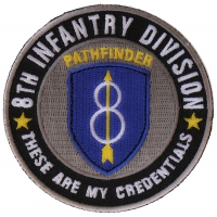 8th Infantry Division Pathfinder Patch