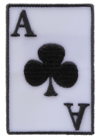 Ace Of Clubs Patch Ace Of Clubs Patch