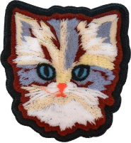 Adorable Cat Iron on Patch
