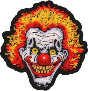 Afro Clown Patch Afro Clown Patch