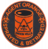 Agent Orange Sprayed And Betrayed Patch | US Military Vietnam Veteran Patches