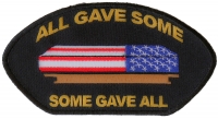 All Gave Some Gave All Casket Cap Patch | US Military Veteran Patches All Gave Some Gave All Casket Cap Patch | US Military Veteran Patches