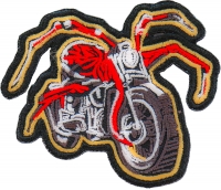 Arachnid Bike Spider Motorcycle Patch Embroidered