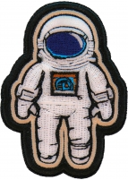 Astronaut Floating Patch Embroidered
