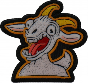 Awesome GOAT Iron on Patch Awesome GOAT Iron on Patch