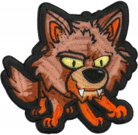 Baby Cartoon Wolf Patch