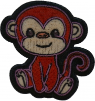 Baby Monkey Iron on Patch