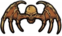 Bat Wings Skull Patch