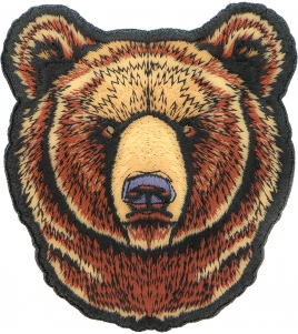 Bear Head Patch Bear Head Patch
