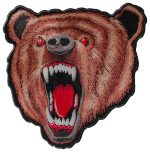 Bear Patch Large | Embroidered Patches