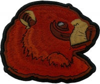 Beaver Iron on Patch